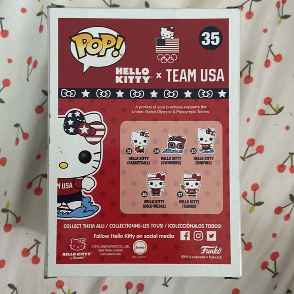 Sanrio Other Hello Kitty Olympic Funko Pop Poshmark